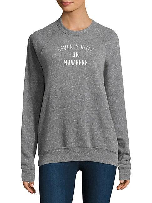 Knowlita Beverly Hills Or Nowhere Graphic Sweater