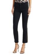 Mother Rascal High-rise Embellished Ankle Jeans