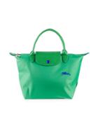 Longchamp Le Pliage Club Logo Top Handle Bag