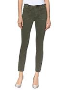 Paige Jeans Hoxton High-rise Ankle Skinny Raw Jeans