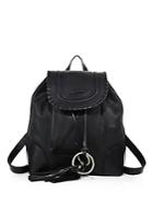 See By Chlo Polly Leather Drawstring Backpack