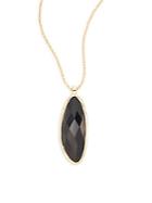 Saks Fifth Avenue Faceted Pendant Necklace
