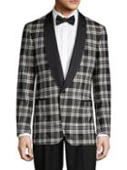 Isaia Plaid Wool Sportcoat