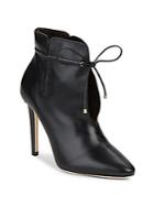 Jimmy Choo Tie-up Leather Ankle Boots
