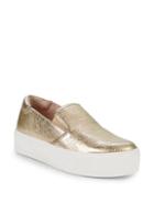 Kenneth Cole Joanie Leather Slip-on Sneakers