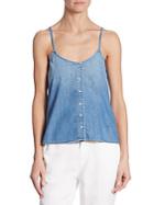 Ag Adriano Goldschmied Austen Chambray Cami Tank