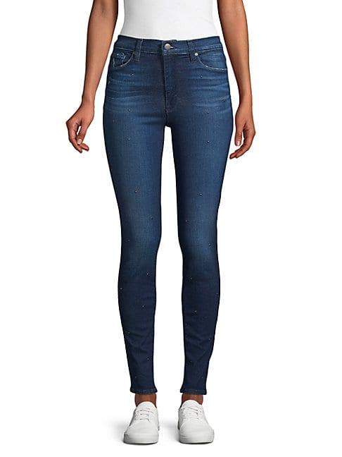 Hudson Jeans Barbara High-waisted Super Skinny Jeans
