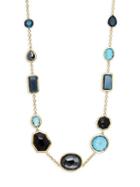 Ippolita Rock Candy Mixed Gemstone Station Necklace