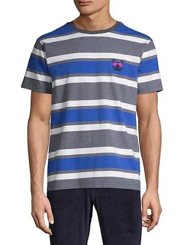 Russell Park Striped Cotton Tee