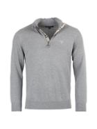 Barbour Half-zip Cotton Sweater