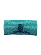 Missoni Chevron-knit Knot Headband
