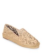 Vince Camuto Signature Caldwell Cork & Leather Espadrille Smoking Slippers