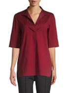 Lafayette 148 New York Daley High-low Blouse
