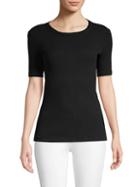Helmut Lang Ribbed Cotton Tee