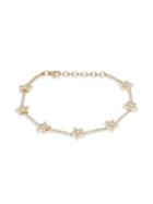 Saks Fifth Avenue 14k Yellow Gold & Diamond Star Chain Bracelet