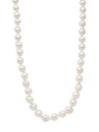 Masako 6mm White Baroque Pearl Collar Necklace
