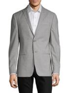 John Varvatos Star U.s.a. Neat Slim-fit Wool Suit Jacket