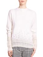 3.1 Phillip Lim Shredded-detail Sweater