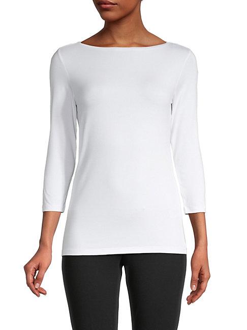 Saks Fifth Avenue Iconic Boatneck Top