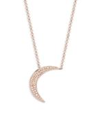 Ef Collection 14k Rose Gold & 0.45 Tcw Diamond Pendant Necklace
