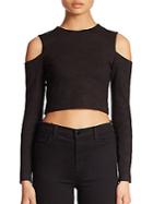 Parker Solid Cropped Top