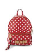Moschino Polka Dot-print Leather Backpack