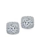 Diana M Jewels 18k White Gold & 1 Tcw Diamond Stud Earrings