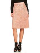 Burberry Technical-pleated Tulle A-line Skirt