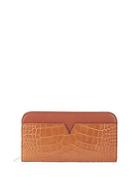 Vince Embossed Leather Wallet