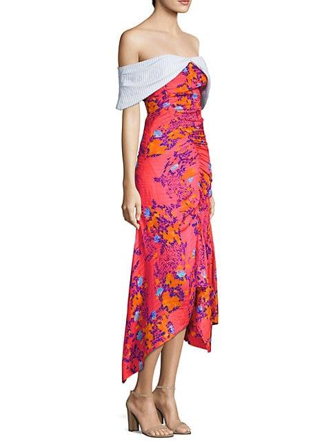 Peserico Virginia Floral-print Dress