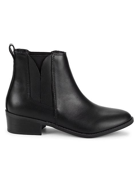 Steve Madden Naidy Leather Chelsea Boots