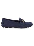 Saks Fifth Avenue Suede Driving Loafers
