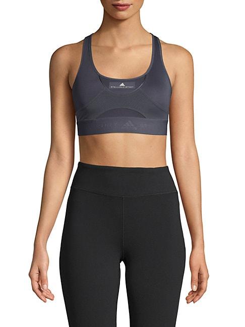 Adidas By Stella Mccartney Mesh Racerback Sports Bra