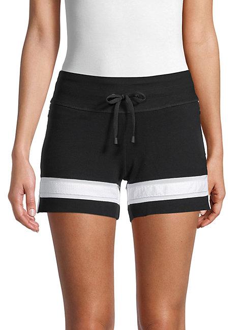 Blanc Noir Jump Drawstring Shorts