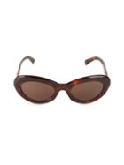 Versace 52mm Oval Sunglasses