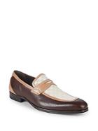 Mezlan Leather Penny Loafers