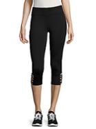 Andrew Marc Solid Cropped Leggings