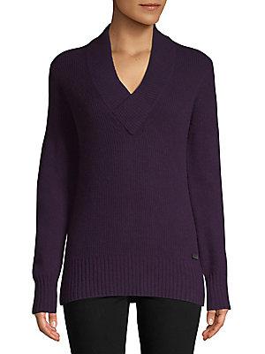 Burberry V-neck Cashmere Sweater