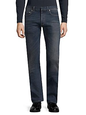 Dior Washed Straight Jeans