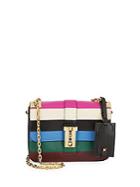 Valentino Leather Multicolored Shoulder Bag