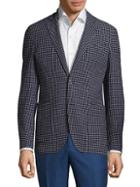 Etro Checkered Slim-fit Jacket