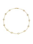 Gurhan Spell Demi Balloon Chalcedony & 24k Yellow Gold Station Necklace