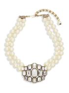 Heidi Daus Ice Cluster Faux Pearl Necklace