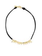 Mhart 18k Gold & Sterling Silver Choker Necklace