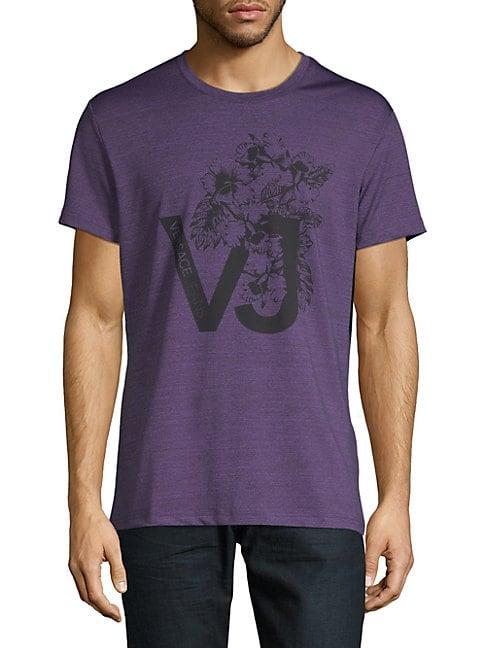Versace Jeans Mouline Stretch Jersey Tee