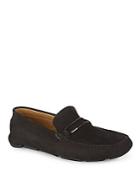 Saks Fifth Avenue Suede Slip-on Loafers