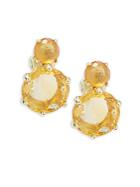 Ippolita Rock Candy Two-stone And 18k Yellow Gold Post Earrings