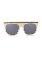 Stella Mccartney Flat Top 55mm Chain Sunglasses