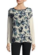 Max Mara Floral Front Sweater