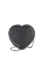 Stella Mccartney Leather Heart Clutch